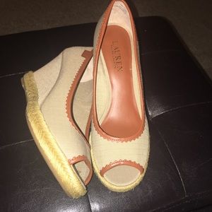 Ralph Lauren wedge sandals